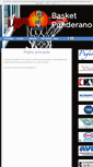 Mobile Screenshot of basketponderano.it